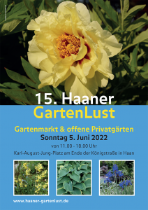 Poster Haaner GartenLust 2022
