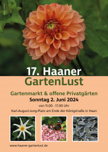 Haaner GartenLust 2024; Plaka